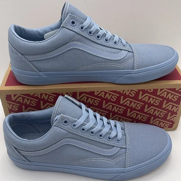 Vans Men’s Sneakers Low-Top Canvas Sneakers Old Skool
Pastel Mono Dusty Blue - Picture 2 of 16